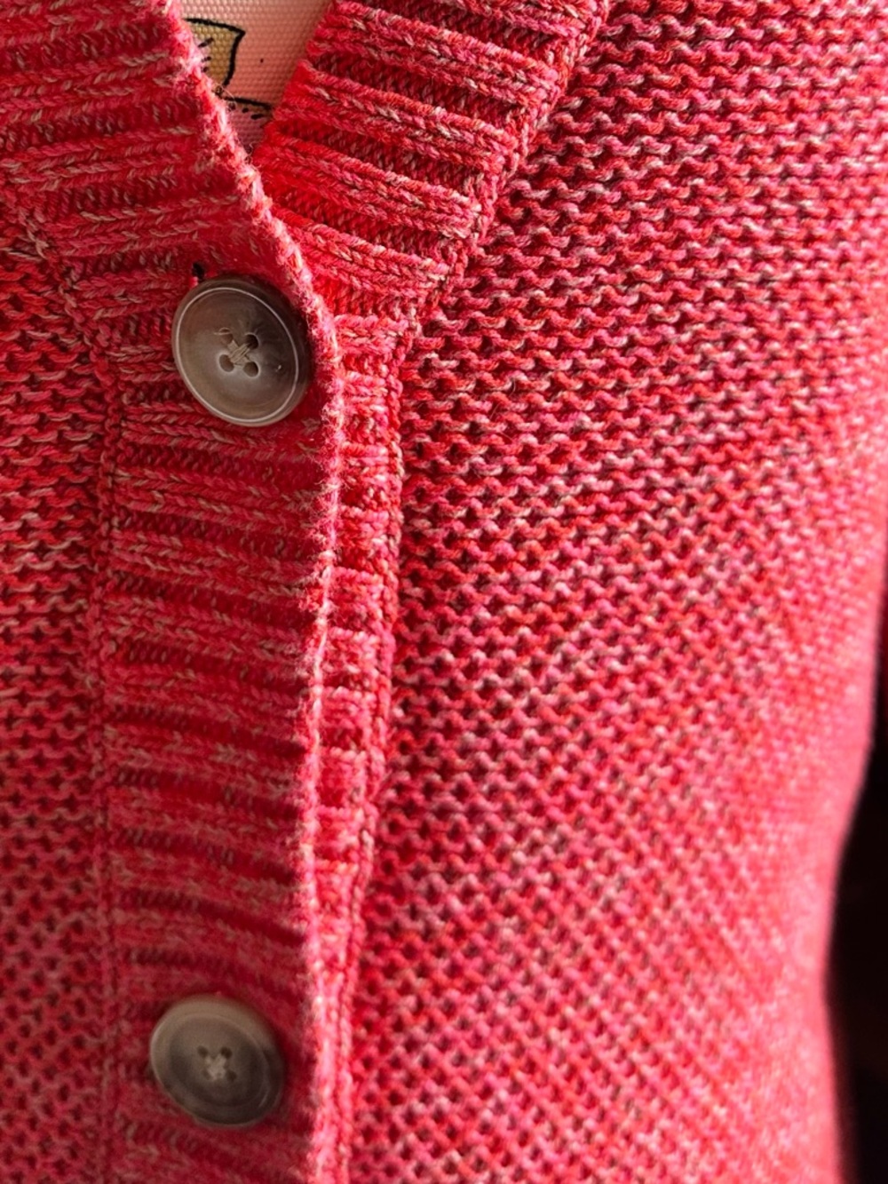 Textured Knit Button-Up Sweater by Ann Taylor - Picture 10 of 17